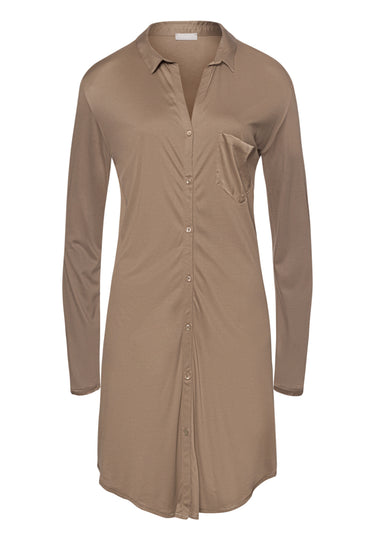 77420 Grand Central Boyfriend Shirt - 2847 Taupe
